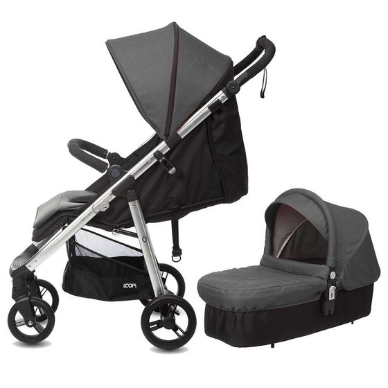 CASUALPLAY Loopi City+Cot Baby Stroller