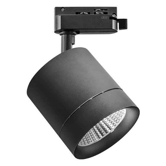 301274 Светильник для 1-фазного трека CANNO LED 15W 960LM 30G ЧЕРНЫЙ 4000K IP20