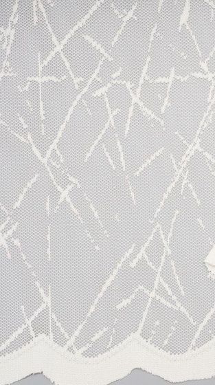 !09 Штора с выжженным узором "Линия" 150x250 см