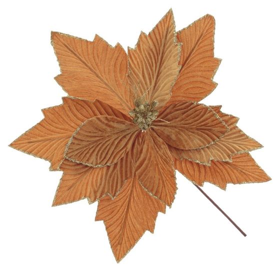 Цветок искусственный &quot;Пуансеттия&quot;, L42 W42 H45 см, 2в.