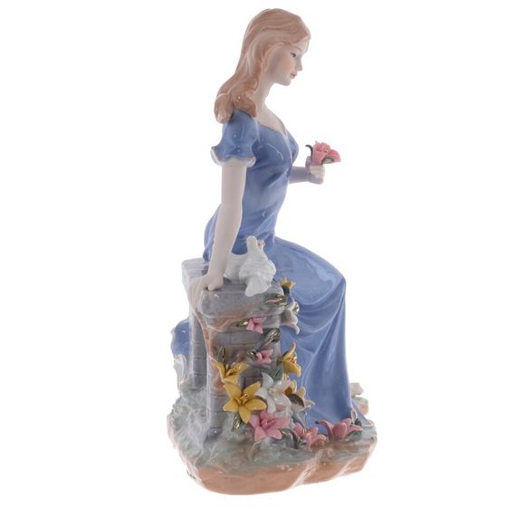 Фигурка декоративная &quot;Девушка&quot;, Д27 Ш17 В35 см