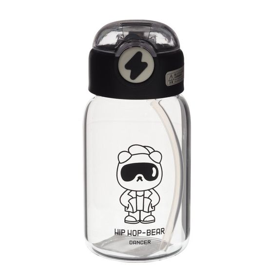 Бутылка, 400 мл, L8 W8,5 H17 см, дизайн микс