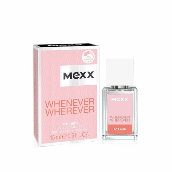 Женская парфюмерия Mexx Whenever Wherever for Her EDT 15 мл