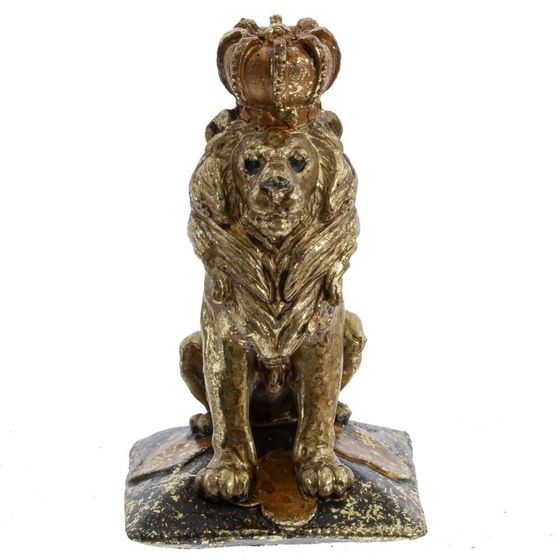 Фигурка декоративная &quot;Лев&quot;, L4 W4 H7 см, 2в.