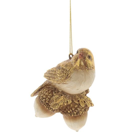 Украшение новогоднее &quot;Птичка&quot;, L7,5 W4,5 H10 см, 2в.