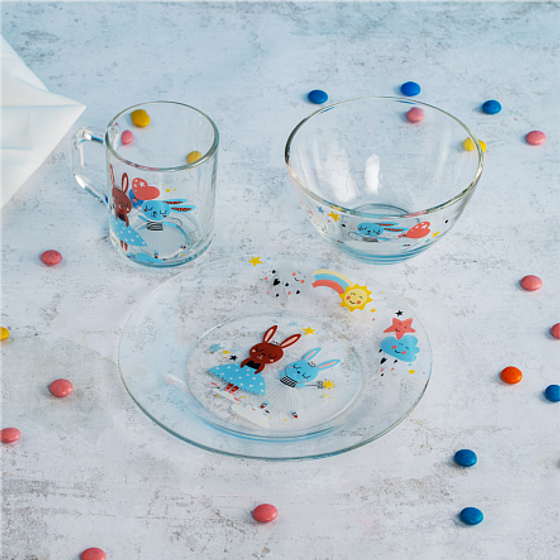 Набор для завтрака БАЛЕРИНЫ 3пр