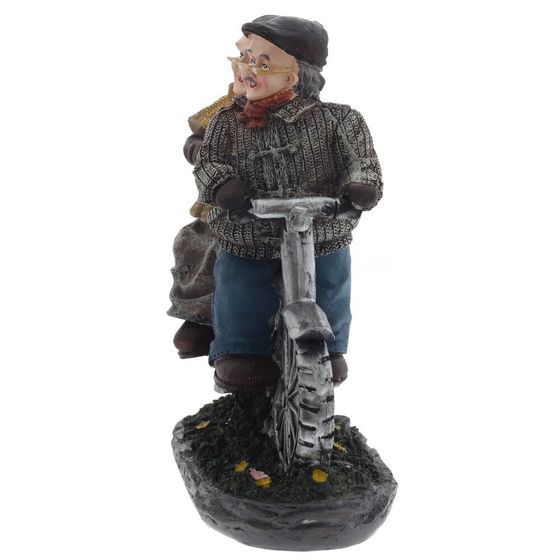 Фигурка декоративная "Бабушка с дедушкой", L17 W7,5 H18,5 см, 2в.