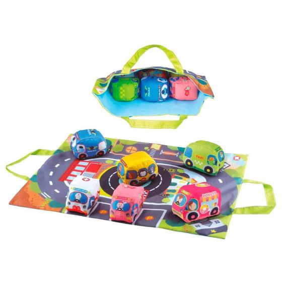 TACHAN Roadpad With 6 Fabric Cars