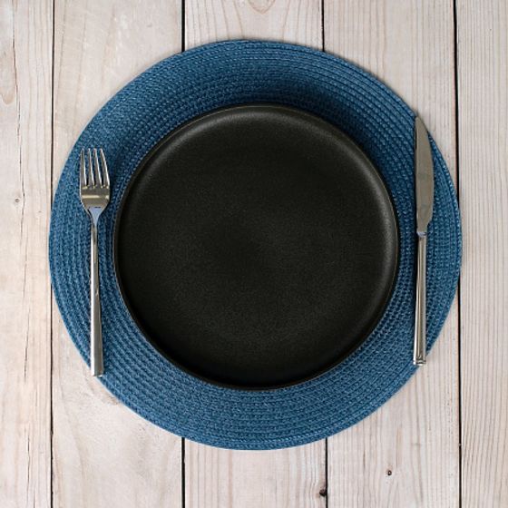 Мат на стол BLUE 38см