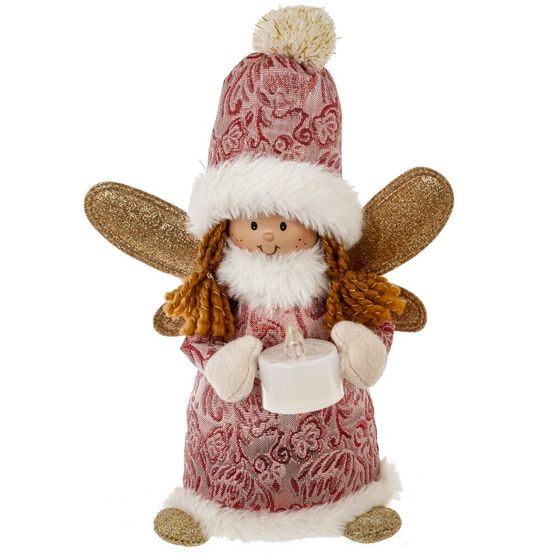 Игрушка набивная &quot;Ангел&quot;, L12 W12 H25 см, 2в.