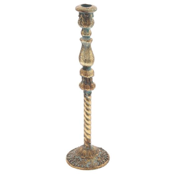 Подсвечник, L9,5 W9,5 H34,5 см