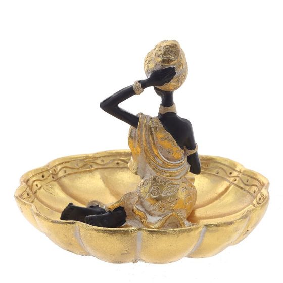 Фигурка декоративная &quot;Африканка&quot;, L14,5 W14,5 H11,5 см