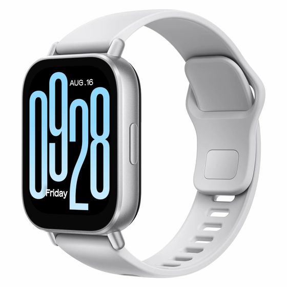 Смарт-часы Xiaomi Redmi Watch 5 Active 2&#39;&#39; 135-205мм серебристый (BHR8790GL)