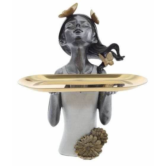 Фигурка декоративная &quot;Девочка&quot;, L22,5 W20 H28,5 см