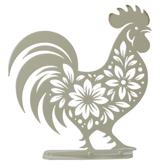 Фигурка декоративная &quot;Петух&quot;, L19 W3,5 H20 см