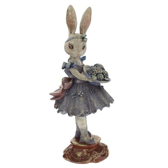 Фигурка декоративная &quot;Зайка&quot;, L15,5 W14,5 H34,5 см