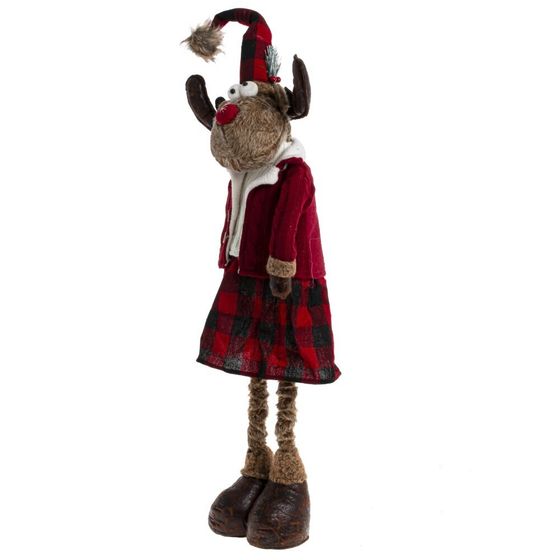 Игрушка набивная &quot;Олень&quot;, L21 W14 H74/46 см