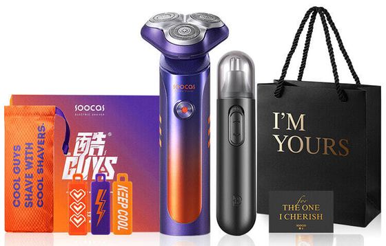 SOOCAS S31 Swivel Type Razors Wash All Over The Body Electric Portable Shaver Super Power Automatic Cool Gift Box Set