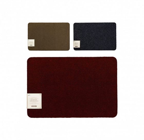 Коврик придверный одноцветный 40х60см