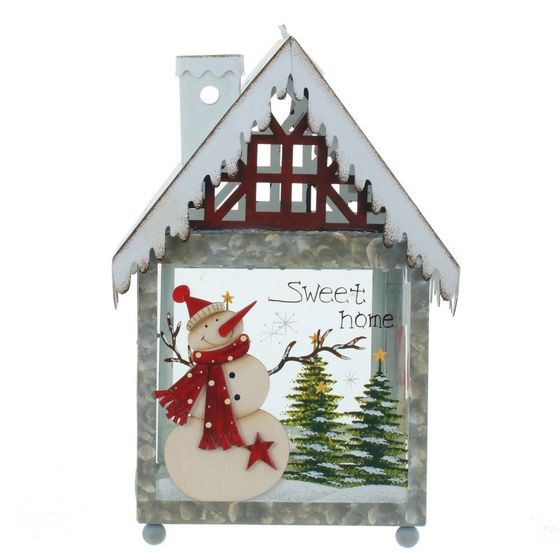 Подсвечник &quot;Домик&quot;, L23 W22 H33 см