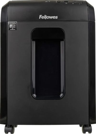 Шредер Fellowes PowerShred 10M (секр.P-5) перекрестный 10лист. 19лтр. скобы пл.карты