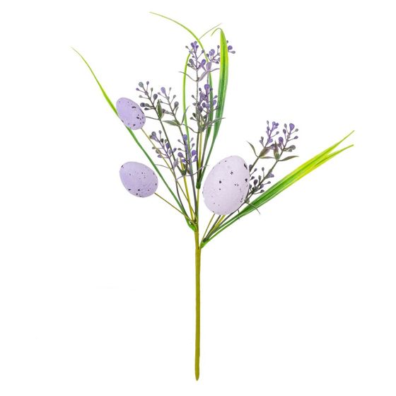 Ветка искусственная "Пасхальная", L7 W6 H28 см