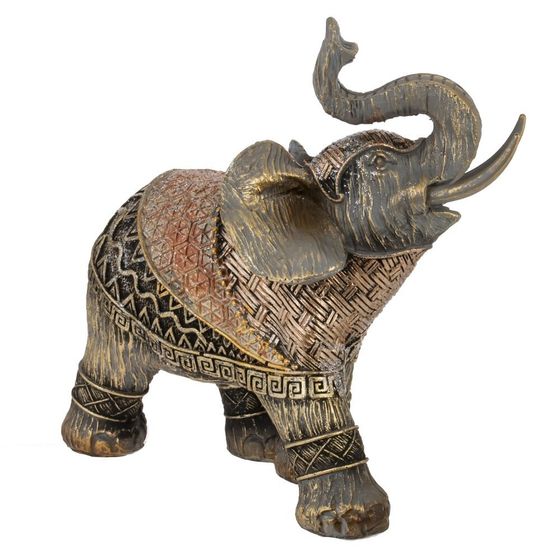 Фигурка декоративная &quot;Слон&quot;, L16 W7 H15 см, 2в.