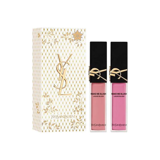 SAINT LAURENT Two-Tone Liquid Blush Makeup Sets Complexion Brightening Skin Tone 1.03ml+1ml