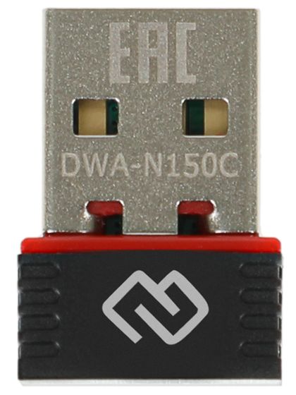 Сетевой адаптер Wi-Fi Digma DWA-N150C N150 USB 2.0