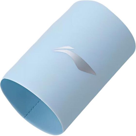 LiNing Badminton Basketball Fitness Wristbands Protective Blue Polyamide Elastane Unisex