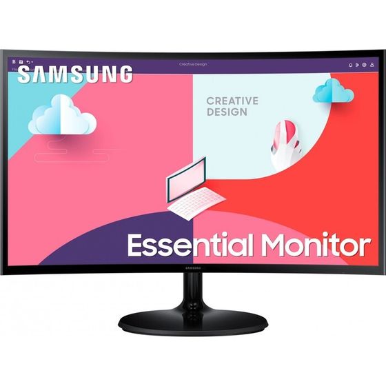 Монитор Samsung 27&quot; S27C360EAI черный VA LED 16:9 HDMI полуматовая 250cd 178гр/178гр 1920x10   10046