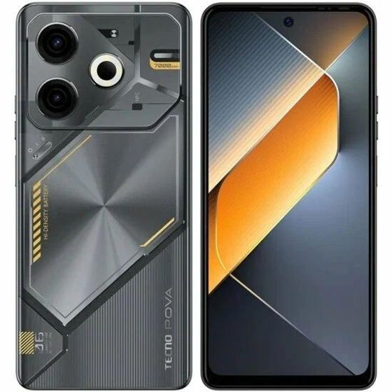 Смартфон Tecno Pova 6 Neo 8/128Gb черный (LI6 Speed Black)