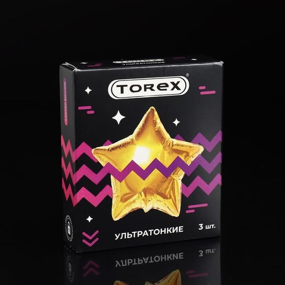 Презервативы Torex Party, ультратонкие, 3 шт