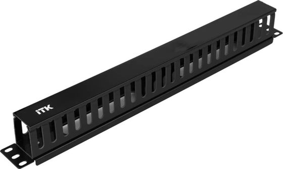 Кабельный органайзер ITK CO05-1PC 1U шир.:19&quot; глуб.:60мм