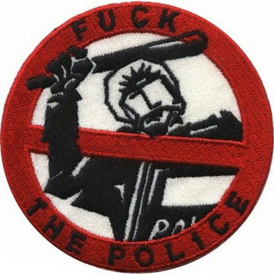 Нашивка &quot;F.ck the police&quot;