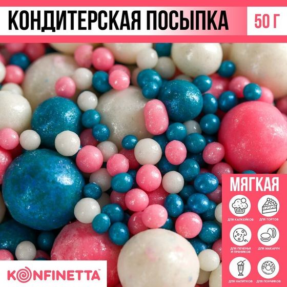 Кондитерская посыпка новогодняя для торта, мягкая, 50 г.