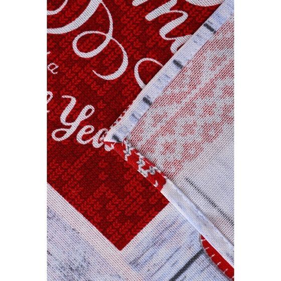 !09 Скатерть рогожка DomoVita «Чудеса» 150х180 см.