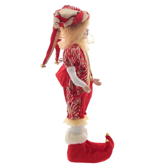 Игрушка набивная &quot;Клоун&quot; (муз, движ), L15 W11 H43 см