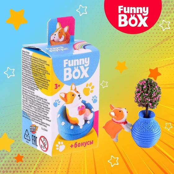 Набор для детей Funny Box «Собачки» Набор: радуга, инструкция, наклейки, МИКС