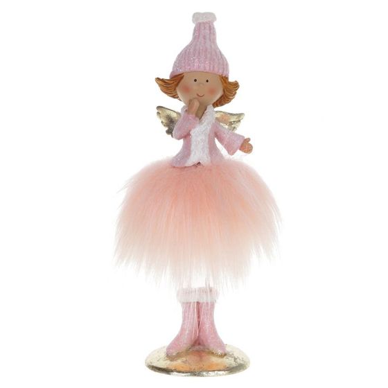 Фигурка декоративная &quot;Ангел&quot;, L4,5 W4 H15,5 см, 2в.