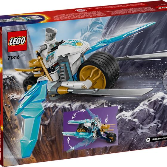 LEGO Zane&#39;s Ice Motorcycle Building Blocks 71816