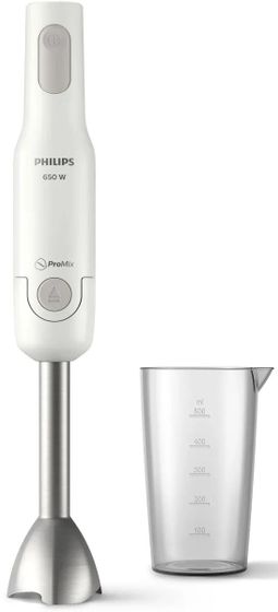Блендер погружной Philips HR2534/00 650Вт белый/серебристый