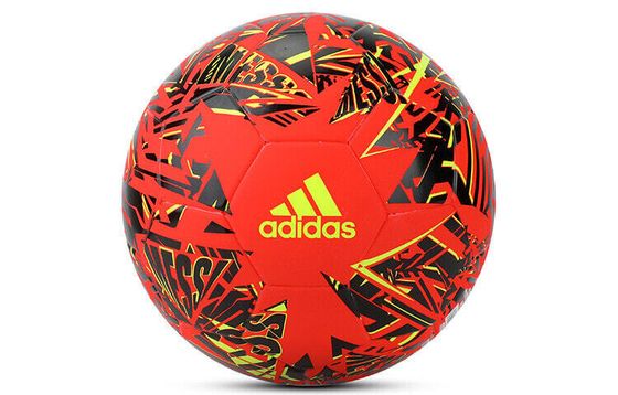 Adidas Messi Series Size 1 Soccer TPU Machine Stitched Soccer Ball Unisex Red Neon/Black/Bright Yellow Neon