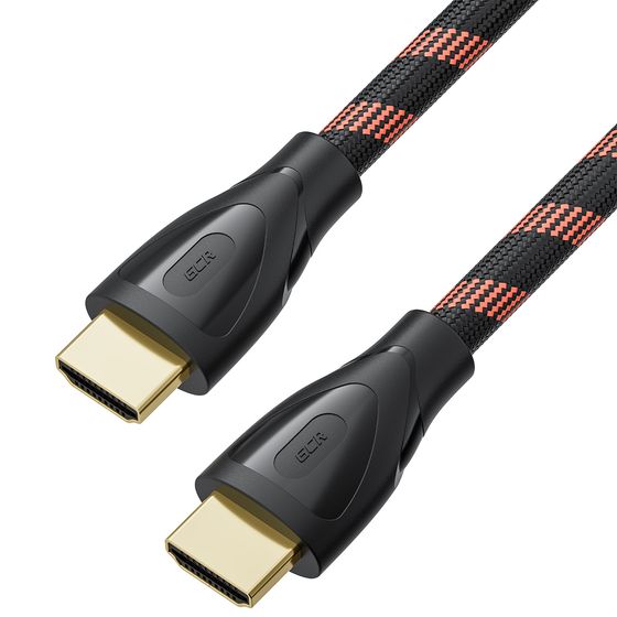 Кабель GCR Premium HDMI(m) -- HDMI(m) 8K 3м черный/красный (GCR-55770)