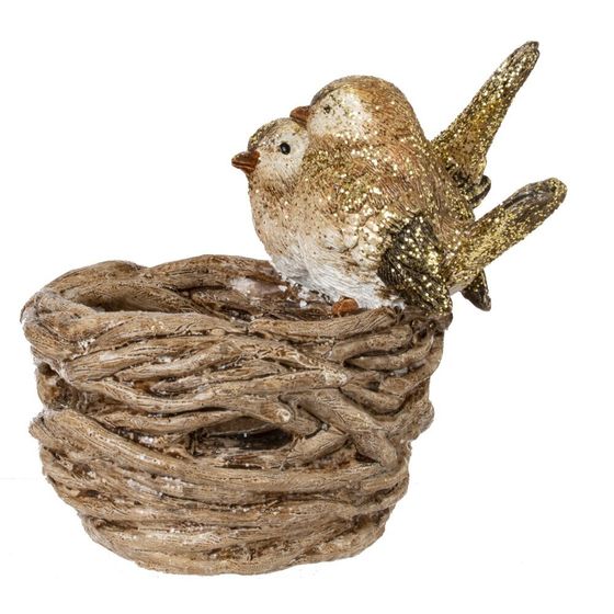 Фигурка декоративная &quot;Птички&quot;, L11 W9 H10 см