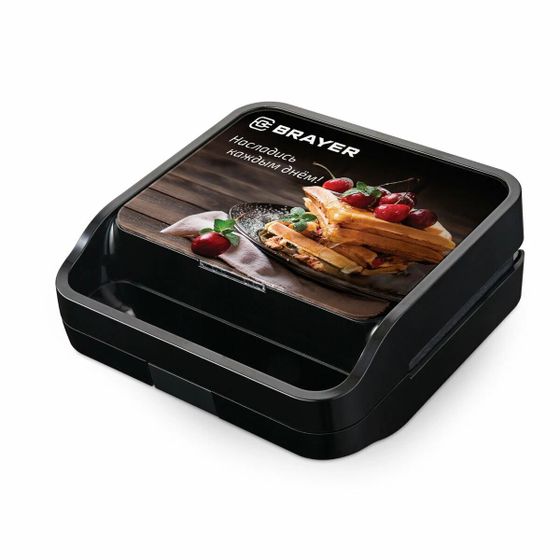 Вафельница Brayer BR2306 850Вт черный