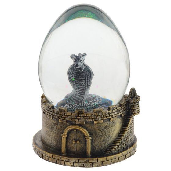 Фигурка декоративная в стекл шаре &quot;Змея&quot;, D 6,5 см, L7,5 W7 H11 см, 4в.