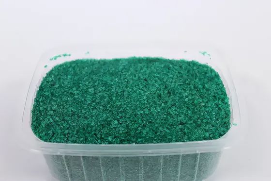 !09 Песок цветной , цвет темно зеленый, 400 г