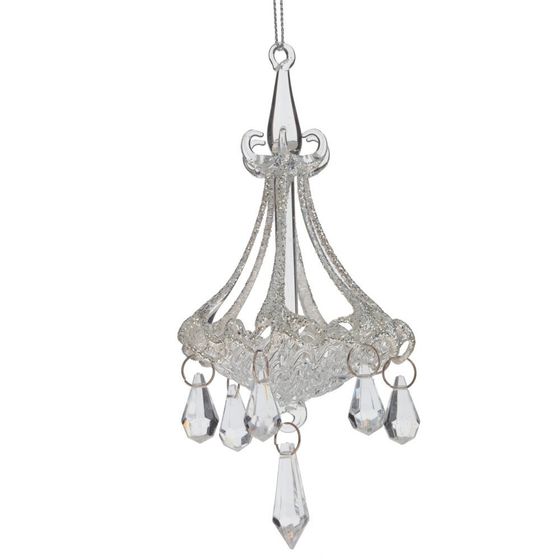 Украшение новогоднее "Подвеска", L7,5 W7,5 H15,5 см, 1 штука. дизайн микс