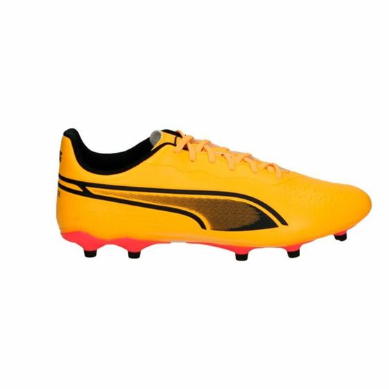 Футбольные бутсы для взрослых Puma KING MATCH FG/AG оранжевые